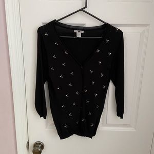 H&M Black Cardigan